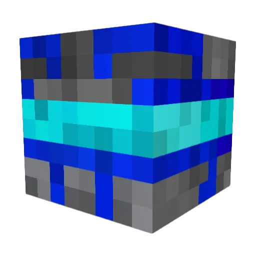 CallMeSkype Minecraft avatar head, 3D render