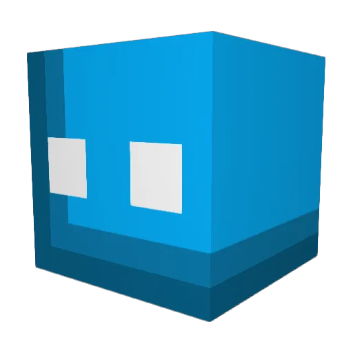 CallSignBones Minecraft avatar head, 3D render