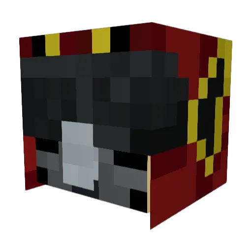 CallSignFalcon Minecraft avatar head, 3D render