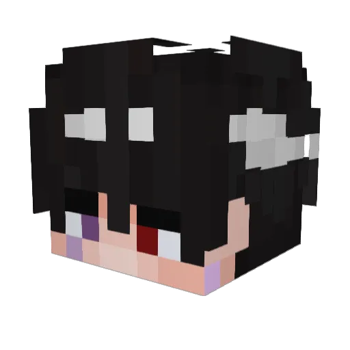 Call_Me_Darum Minecraft avatar head, 3D render