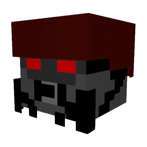 Call_me_Jan Minecraft avatar head, 3D render