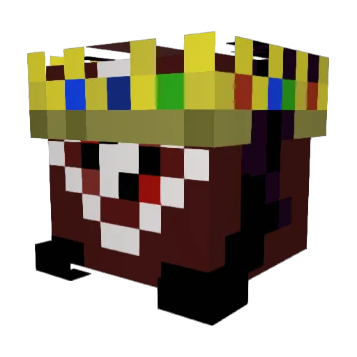 Call_me_Lich Minecraft avatar head, 3D render