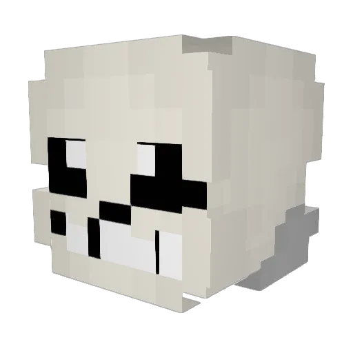 CalledEternal Minecraft avatar head, 3D render