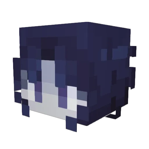 CallieCat_ Minecraft avatar head, 3D render