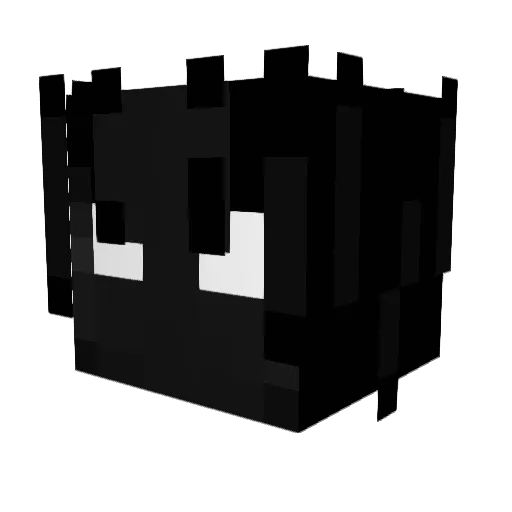 CallistoProtocol Minecraft avatar head, 3D render