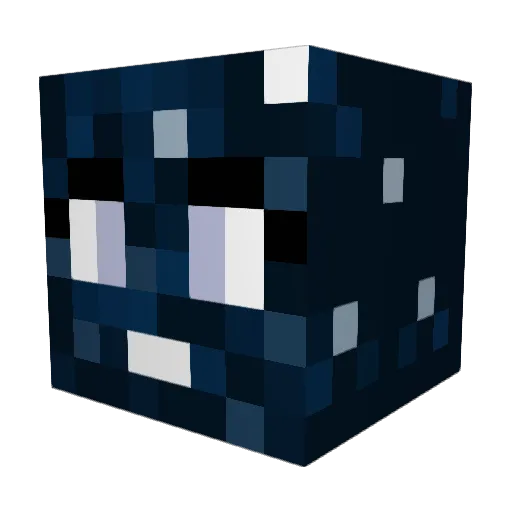 CallmeG_ Minecraft avatar head, 3D render