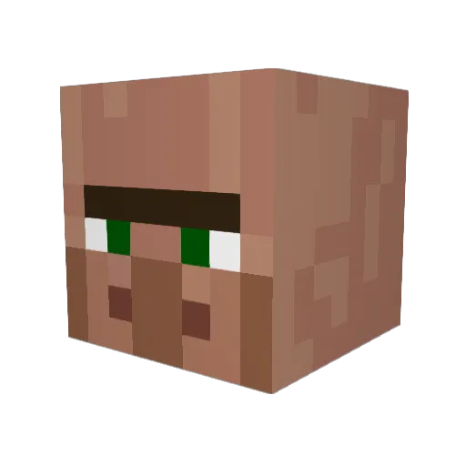 CallmeSethy Minecraft avatar head, 3D render
