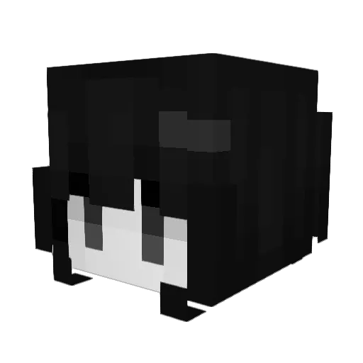 Callmenatth Minecraft avatar head, 3D render
