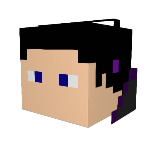 CallofWar56 Minecraft avatar head, 3D render