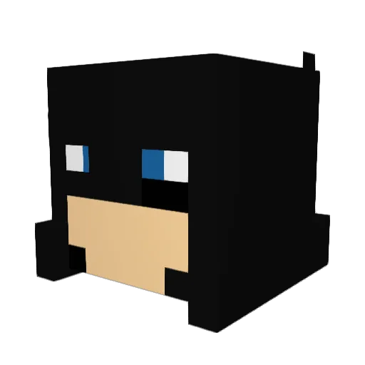 Callooom23 Minecraft avatar head, 3D render