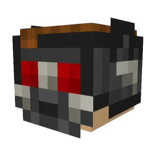 Callsign_Buck96 Minecraft avatar head, 3D render