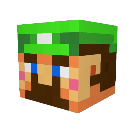 Callum4444 Minecraft avatar head, 3D render