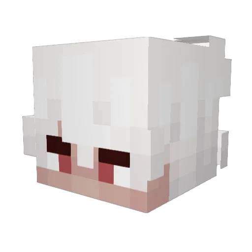 Callum Minecraft avatar head, 3D render
