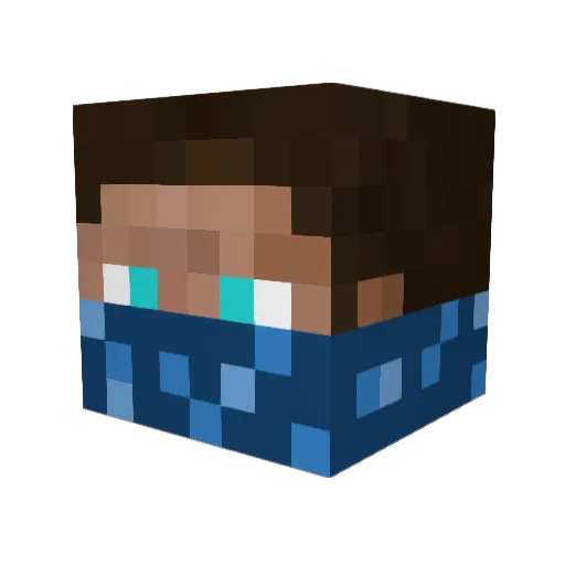 Callum_MC Minecraft avatar head, 3D render