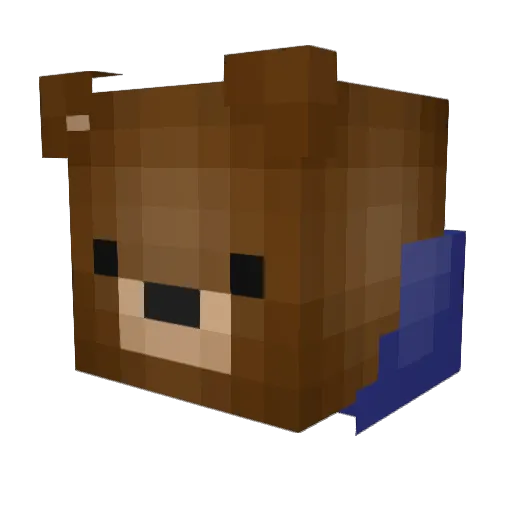 Callumdude22 Minecraft avatar head, 3D render