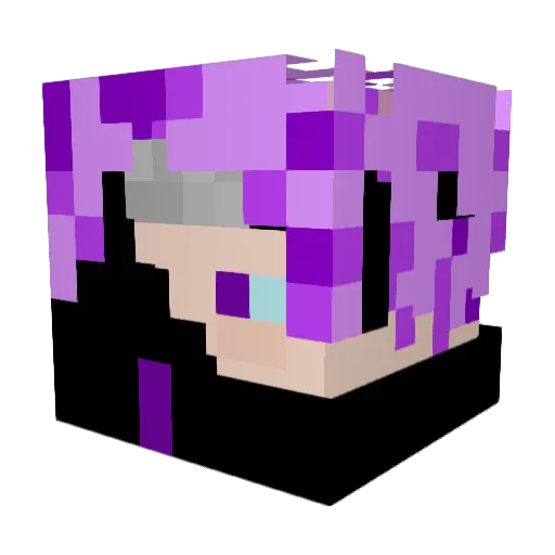 Callumturner_ Minecraft avatar head, 3D render