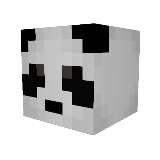 Callux365 Minecraft avatar head, 3D render