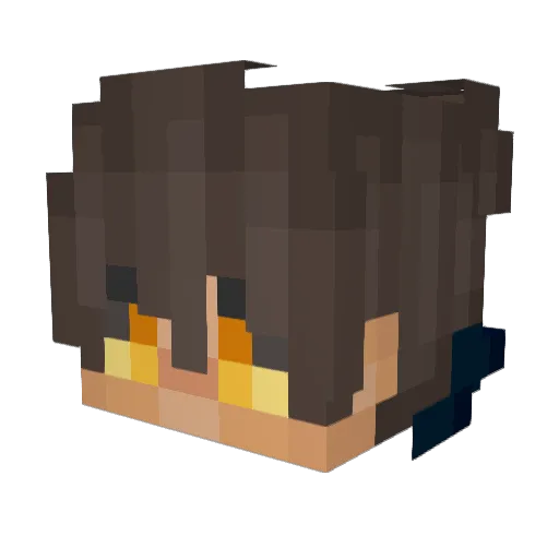 CalmSoldier0 Minecraft avatar head, 3D render