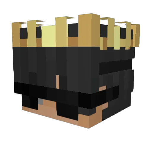 Calm_Cre Minecraft avatar head, 3D render