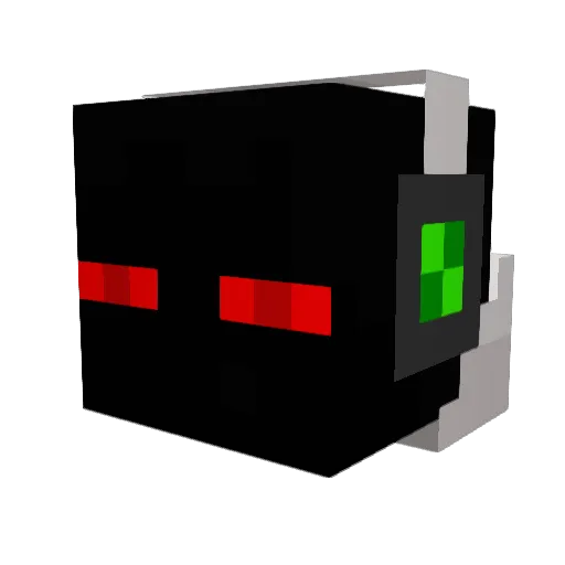 Calo0228 Minecraft avatar head, 3D render