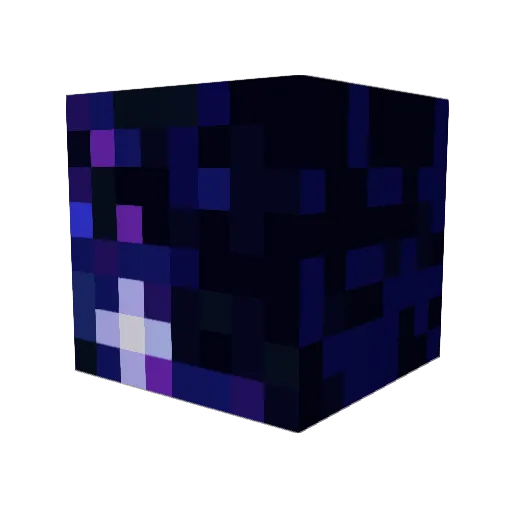 Caloph Minecraft avatar head, 3D render