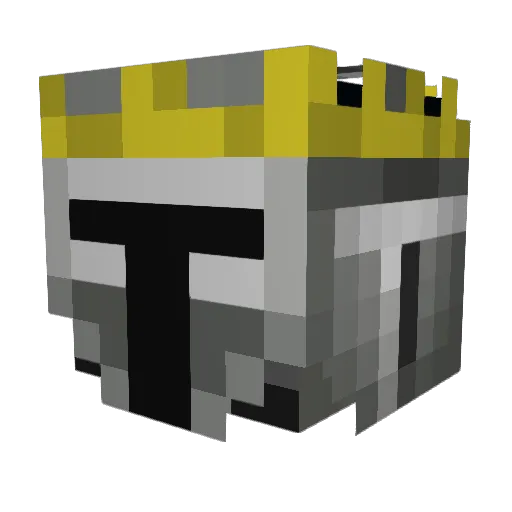 Calos_16 Minecraft avatar head, 3D render