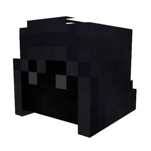 Calvin42 Minecraft avatar head, 3D render