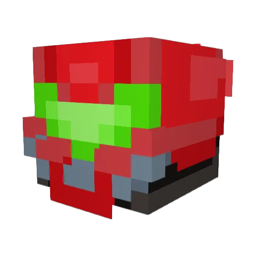 Calys_Pewpew Minecraft avatar head, 3D render