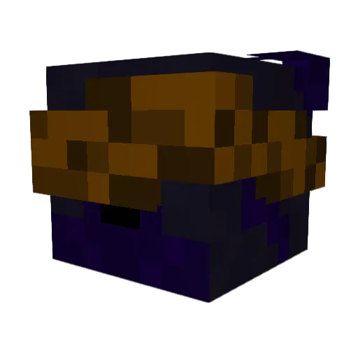 CamAndChees Minecraft avatar head, 3D render