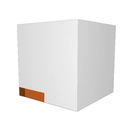 CamBarDown Minecraft avatar head, 3D render