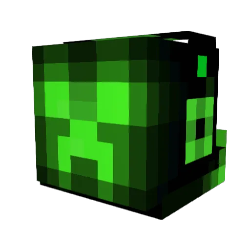 CamBoy321 Minecraft avatar head, 3D render
