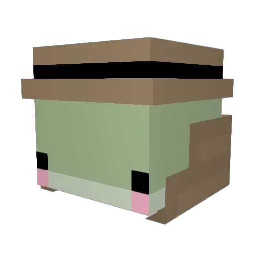 Camal_Kun Minecraft avatar head, 3D render