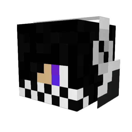 CamaroFreak96 Minecraft avatar head, 3D render