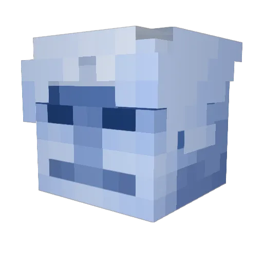 Cambo906 Minecraft avatar head, 3D render