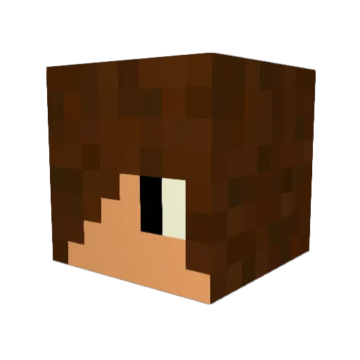 CamboMan05 Minecraft avatar head, 3D render