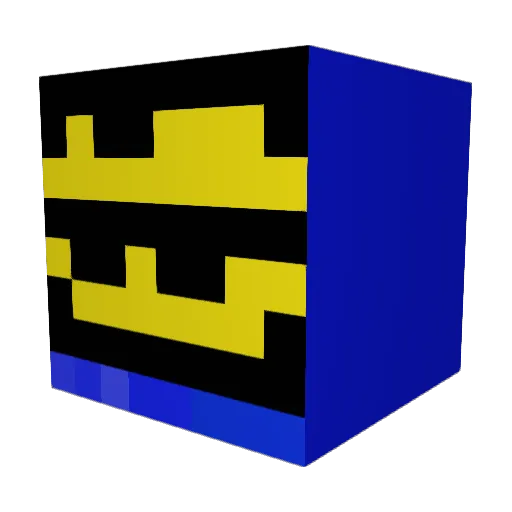 Cambooboo Minecraft avatar head, 3D render