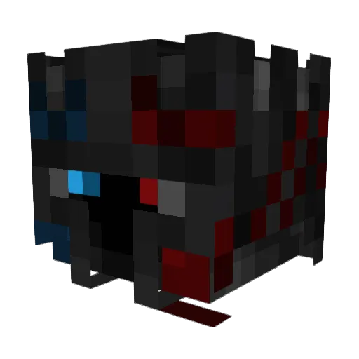 CameLeon2304 Minecraft avatar head, 3D render