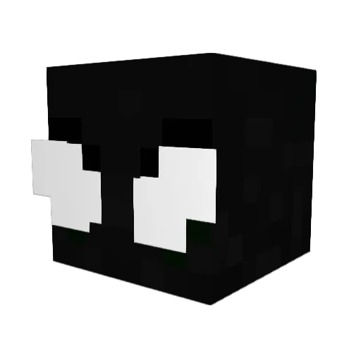 Cameones Minecraft avatar head, 3D render