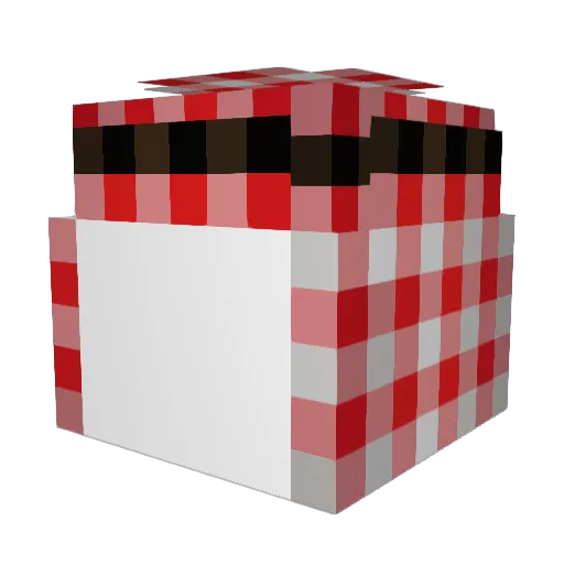 CameraManCR Minecraft avatar head, 3D render