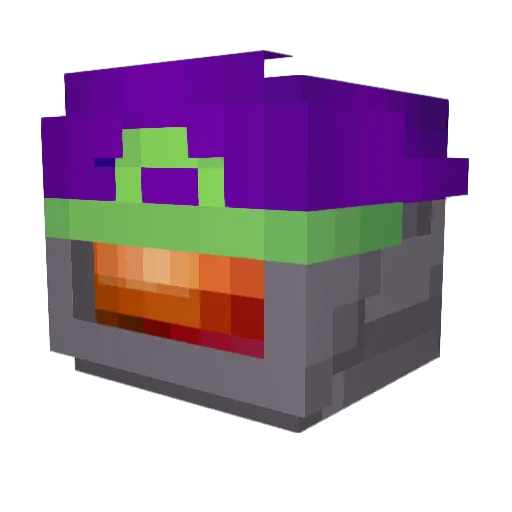 CameraStatic Minecraft avatar head, 3D render