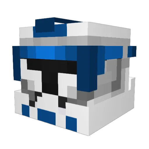 Cameron389 Minecraft avatar head, 3D render