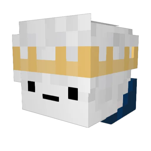 CameronDunn__ Minecraft avatar head, 3D render