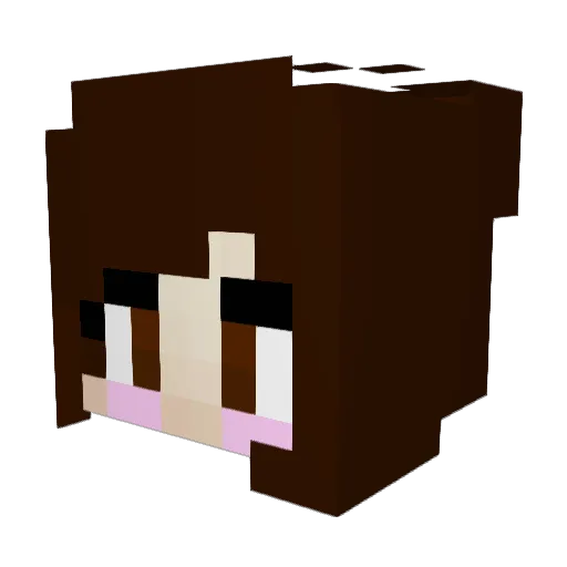 Cameronmg Minecraft avatar head, 3D render