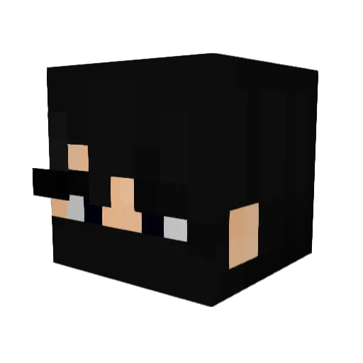 CamiloLostEpic Minecraft avatar head, 3D render