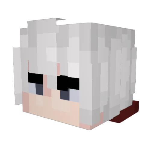 CammyDaBoss10 Minecraft avatar head, 3D render