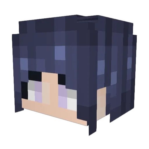 CamnolaBar Minecraft avatar head, 3D render