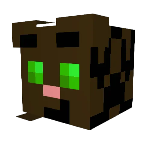 CampMe20 Minecraft avatar head, 3D render