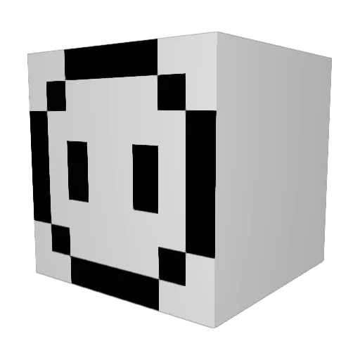Campanella996 Minecraft avatar head, 3D render