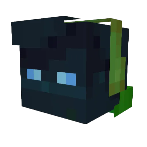 CampingCraig Minecraft avatar head, 3D render