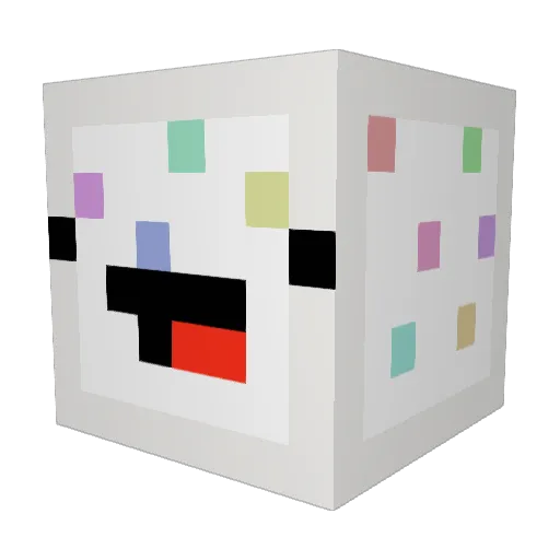 Camryn_S Minecraft avatar head, 3D render